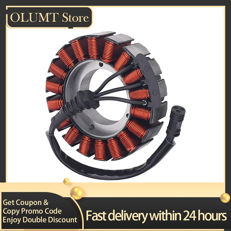 Motorcycle Generator Parts Ignitor Stator Coil For Harley Road Glide Ultra FLTRU FLHR FLRT FLHTCUTG FLTRX FLHX FLFB FXBR FXFB
Motorcycle Generator Parts Ignitor Stator Coil For Harley Road Glide Ultra FLTRU FLHR FLRT FLHTCUTG FLTRX FLHX FLFB FXBR FXFB