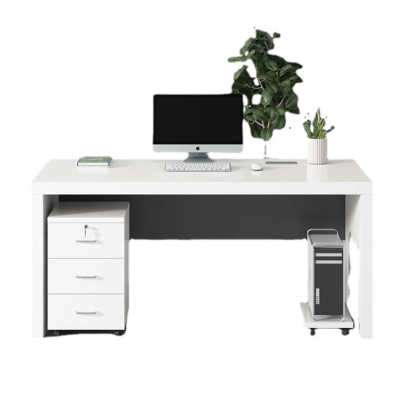 Computer desk simple modern old-fashioned single office table and chair combination 1.2 meters with drawers boss table
Computer desk simple modern old-fashioned single office table and chair combination 1.2 meters with drawers boss table