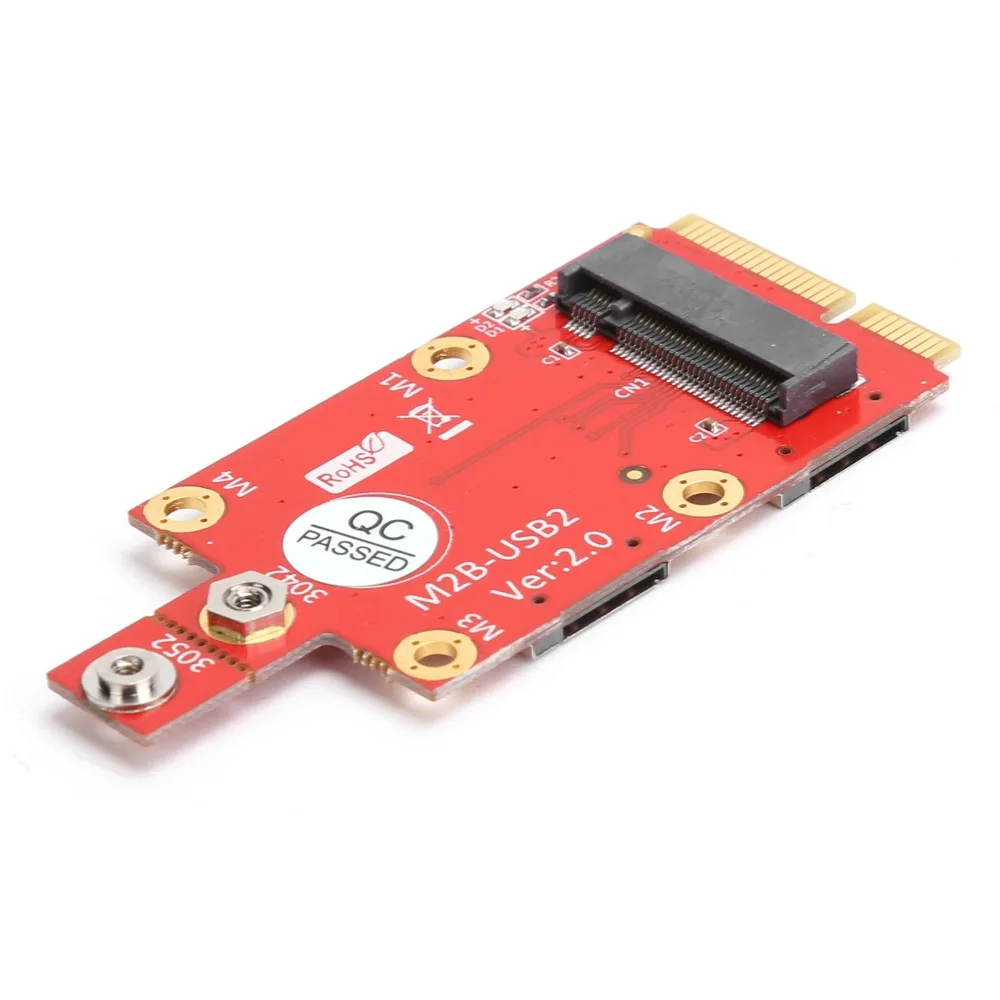Dual Nano SIM Card Slot M.2 To Mini PCIE Adapter High Speed with M2 Screw Kit Converter Module M.2 Key B Adapter Communication
Dual Nano SIM Card Slot M.2 To Mini PCIE Adapter High Speed with M2 Screw Kit Converter Module M.2 Key B Adapter Communication