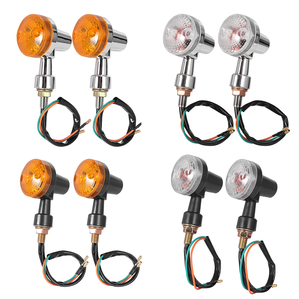 Universal Motorcycle Turn Signal Lights Indicator Lamp Amber Flashers for Kawasaki Suzuki Honda Cafe Racer Turn Lamp Accessories
Universal Motorcycle Turn Signal Lights Indicator Lamp Amber Flashers for Kawasaki Suzuki Honda Cafe Racer Turn Lamp Accessories