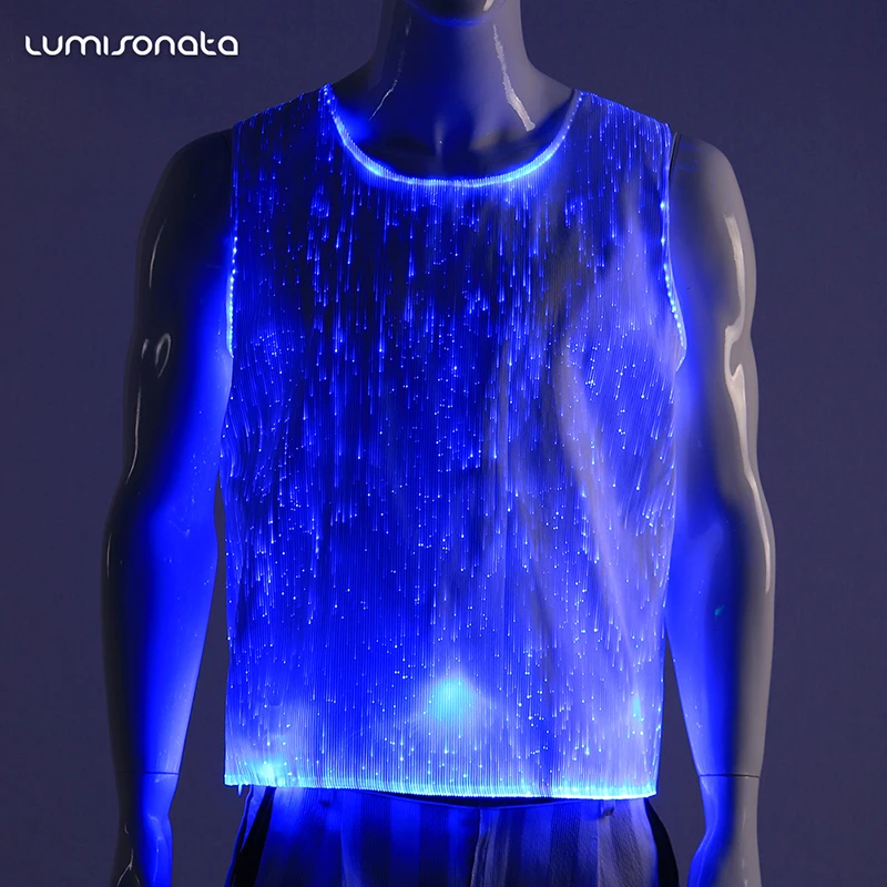 Bluetooth Controlled Glow T-Shirt | 2026 New LED Light-Up Shirt with Beat Sync & USB Rechargeable for Rave Music Festivals
Bluetooth Controlled Glow T-Shirt | 2026 New LED Light-Up Shirt with Beat Sync & USB Rechargeable for Rave Music Festivals