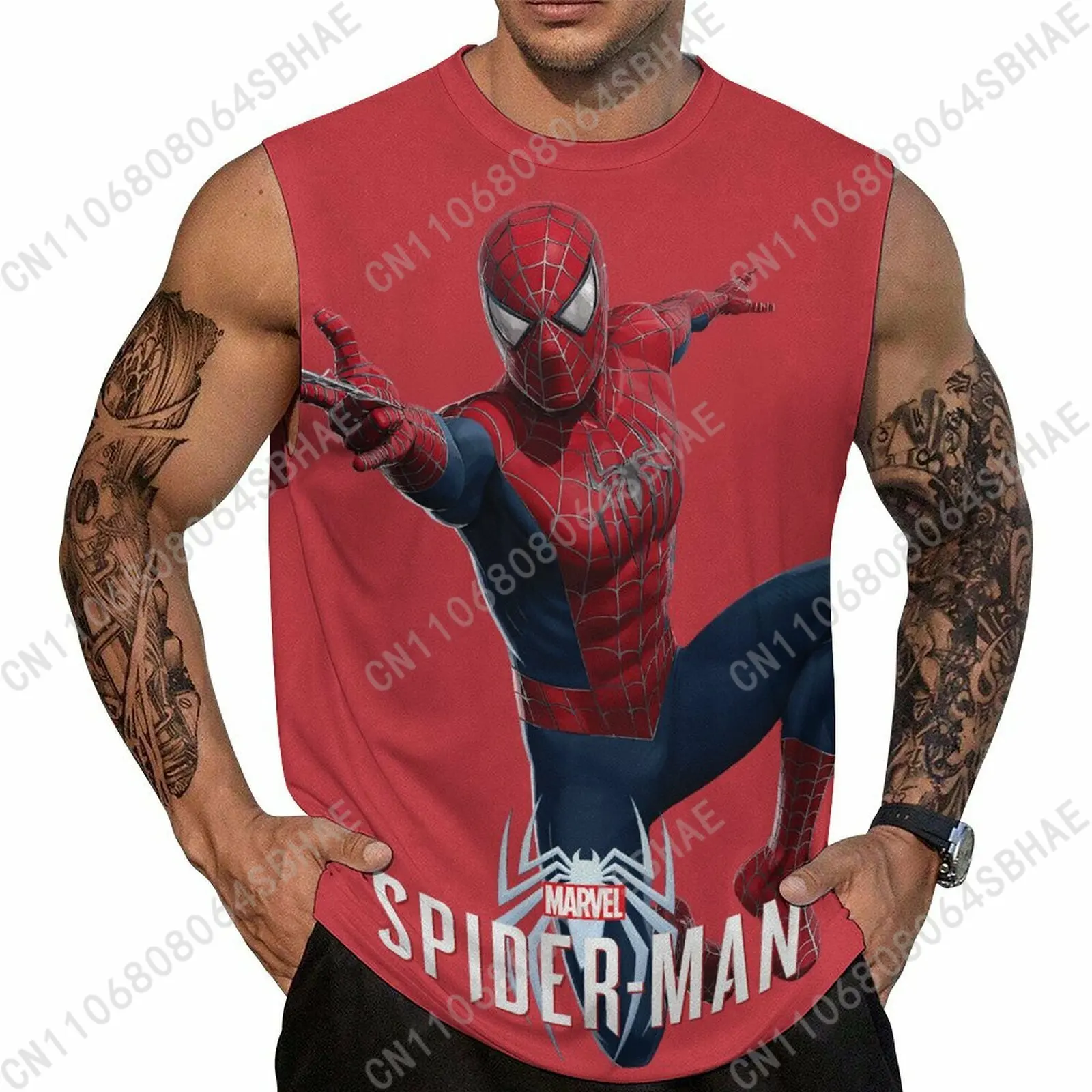 Marvel Spider Man Custom Men's Sleeveless Shirt Personalized Tank Top Wear Summer Vest Tops Men Daily Use Cosplay
Marvel Spider Man Custom Men's Sleeveless Shirt Personalized Tank Top Wear Summer Vest Tops Men Daily Use Cosplay