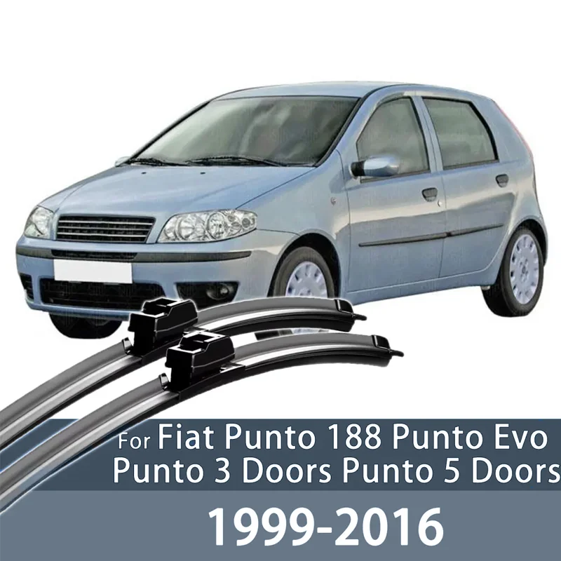 2PCS Car Front Wiper Blades For Fiat Punto 188 Punto Evo Punto 3 Doors Punto 5 Doors1999-2016 Windshield Windscreen Accessories
2PCS Car Front Wiper Blades For Fiat Punto 188 Punto Evo Punto 3 Doors Punto 5 Doors1999-2016 Windshield Windscreen Accessories