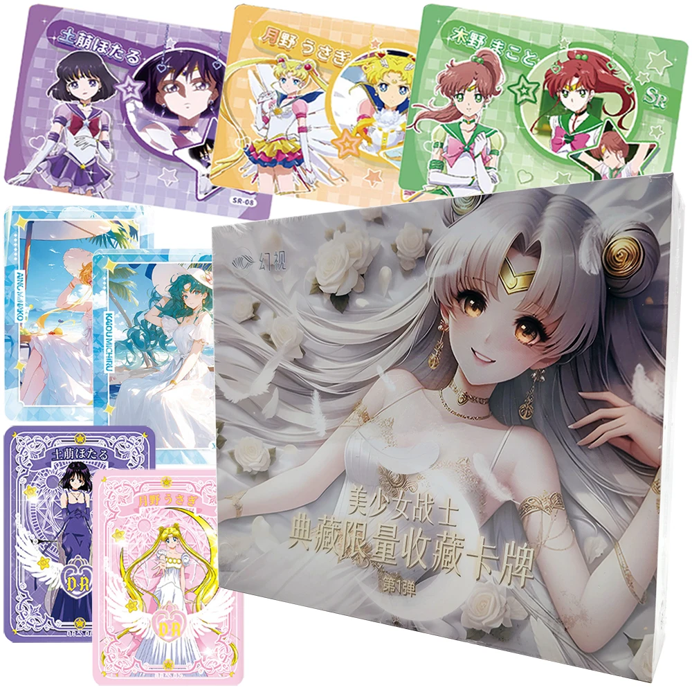 Sailor Moon Limited Collection Card Fantasy Love Girl Growth Anime Fun Character Card Toy Mizuno Ami Hino Rei Rare Peripheral
Sailor Moon Limited Collection Card Fantasy Love Girl Growth Anime Fun Character Card Toy Mizuno Ami Hino Rei Rare Peripheral