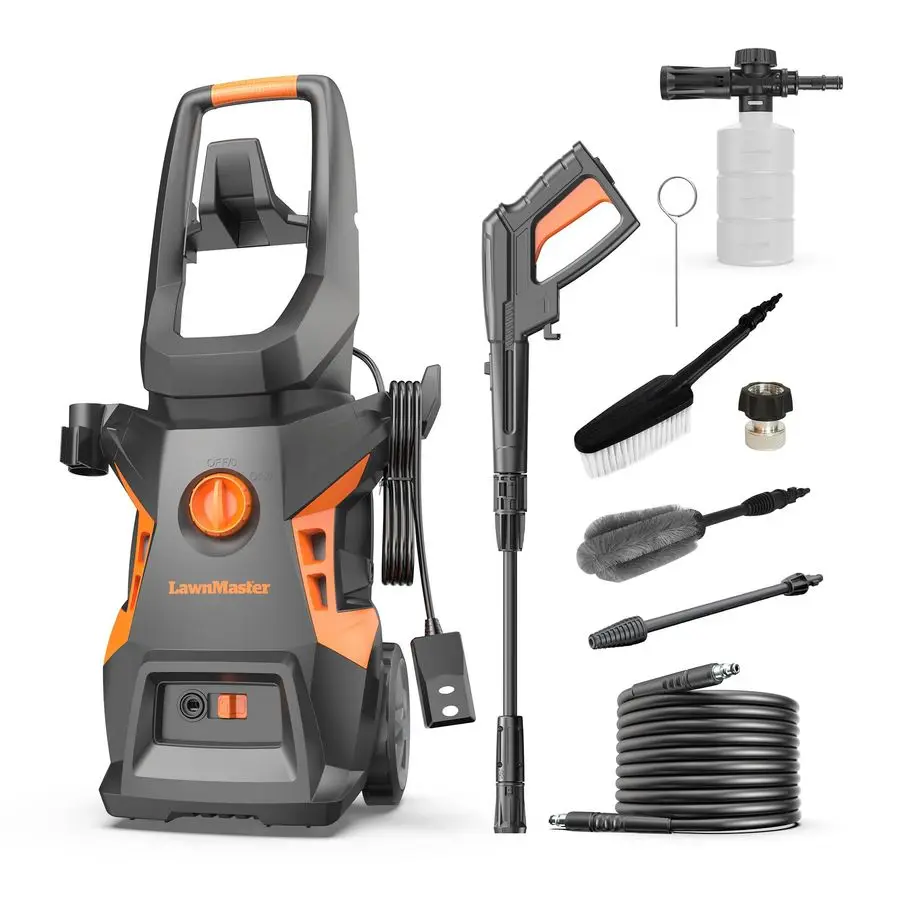 Electric Pressure Washer with Detergent Bottle
Electric Pressure Washer with Detergent Bottle