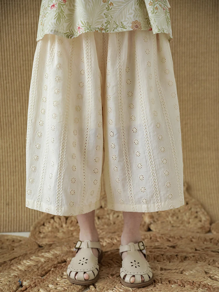 2023 Summer New Children's Hollow Out Fashion Straight Tube Trousers Girls' Embroidered Fresh Wide Leg Skirts 7-12y
2023 Summer New Children's Hollow Out Fashion Straight Tube Trousers Girls' Embroidered Fresh Wide Leg Skirts 7-12y