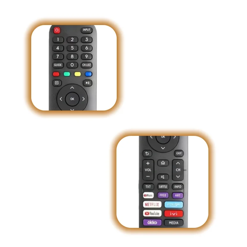 EN2F30H Universal Remote Control for Hisense Smart TV Compatible with 43A7100F 65H6G 50A7300F 55A7300F Replacement Remote Access
EN2F30H Universal Remote Control for Hisense Smart TV Compatible with 43A7100F 65H6G 50A7300F 55A7300F Replacement Remote Access