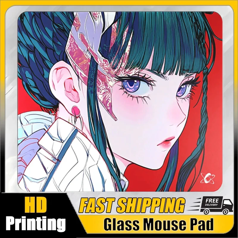 Clustrs Akira Gaming Glass Mousepad 450x400MM Extra Large Size E-sports Gaming Desk Pad Photovoltaic Glass Mouse Pad Customized
Clustrs Akira Gaming Glass Mousepad 450x400MM Extra Large Size E-sports Gaming Desk Pad Photovoltaic Glass Mouse Pad Customized