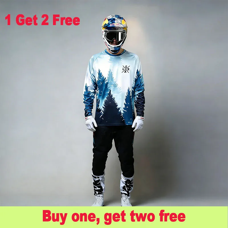 Buy 1 Get 2 Free Loose Rider Jersey Road Sports Summer Downhill Mountain Bike Long Sleeve Moisture Wicking Men's Cycling Jersey
Buy 1 Get 2 Free Loose Rider Jersey Road Sports Summer Downhill Mountain Bike Long Sleeve Moisture Wicking Men's Cycling Jersey
