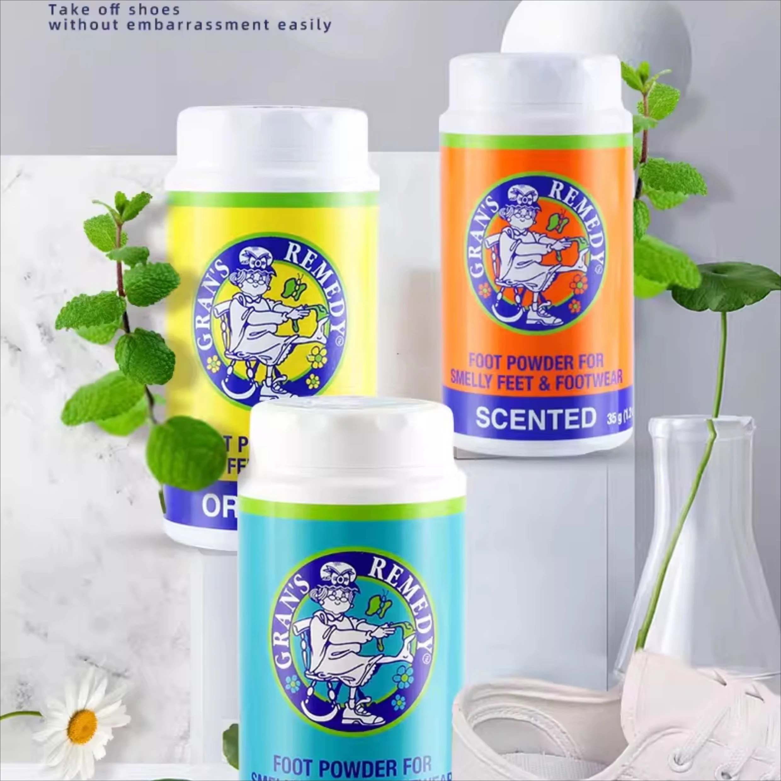 Новый пакет! Порошок для ног Grans Remedy, 3 упаковки для умных ног и обуви — оригинальный, охлаждающий и ароматизированный, набор для устранения запахов 3 в 1 
Новый пакет! Порошок для ног Grans Remedy, 3 упаковки для умных ног и обуви — оригинальный, охлаждающий и ароматизированный, набор для устранения запахов 3 в 1