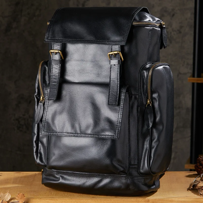 2025 Genuine Leather British-style Large-capacity Men's Cowhide Travel Backpack Retro Pure Cowhide Luggage Men's Bag
2025 Genuine Leather British-style Large-capacity Men's Cowhide Travel Backpack Retro Pure Cowhide Luggage Men's Bag