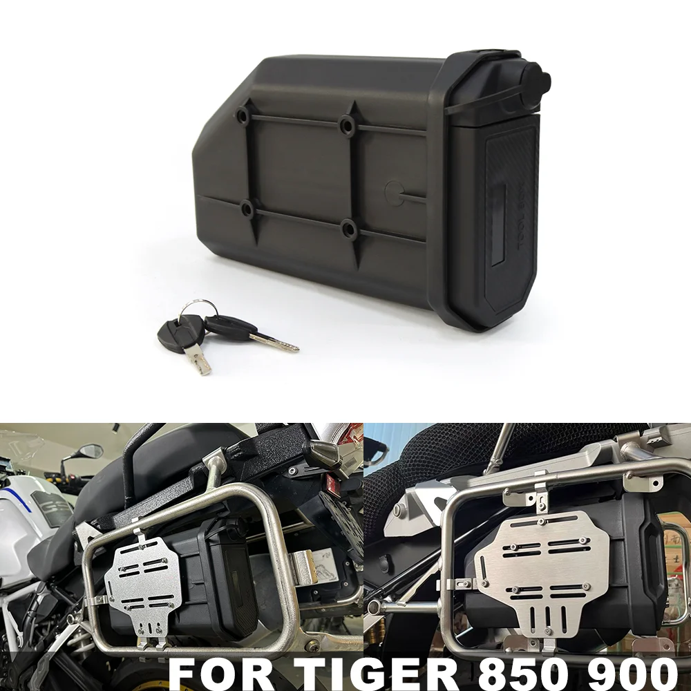 FOR TIGER 850 900 NEW Motorcycle Side Tool Box Waterproof Toolbox Side Tool Box Decorative Box First-aid/ Breakdown Accesories
FOR TIGER 850 900 NEW Motorcycle Side Tool Box Waterproof Toolbox Side Tool Box Decorative Box First-aid/ Breakdown Accesories