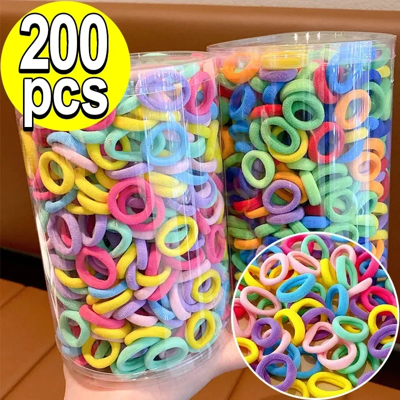 Women Girls Colorful Nylon Elastic Hair Bands 100/200PCS Ponytail Hold Small Hair Tie Rubber Bands Scrunchie Hair Accessories
Women Girls Colorful Nylon Elastic Hair Bands 100/200PCS Ponytail Hold Small Hair Tie Rubber Bands Scrunchie Hair Accessories