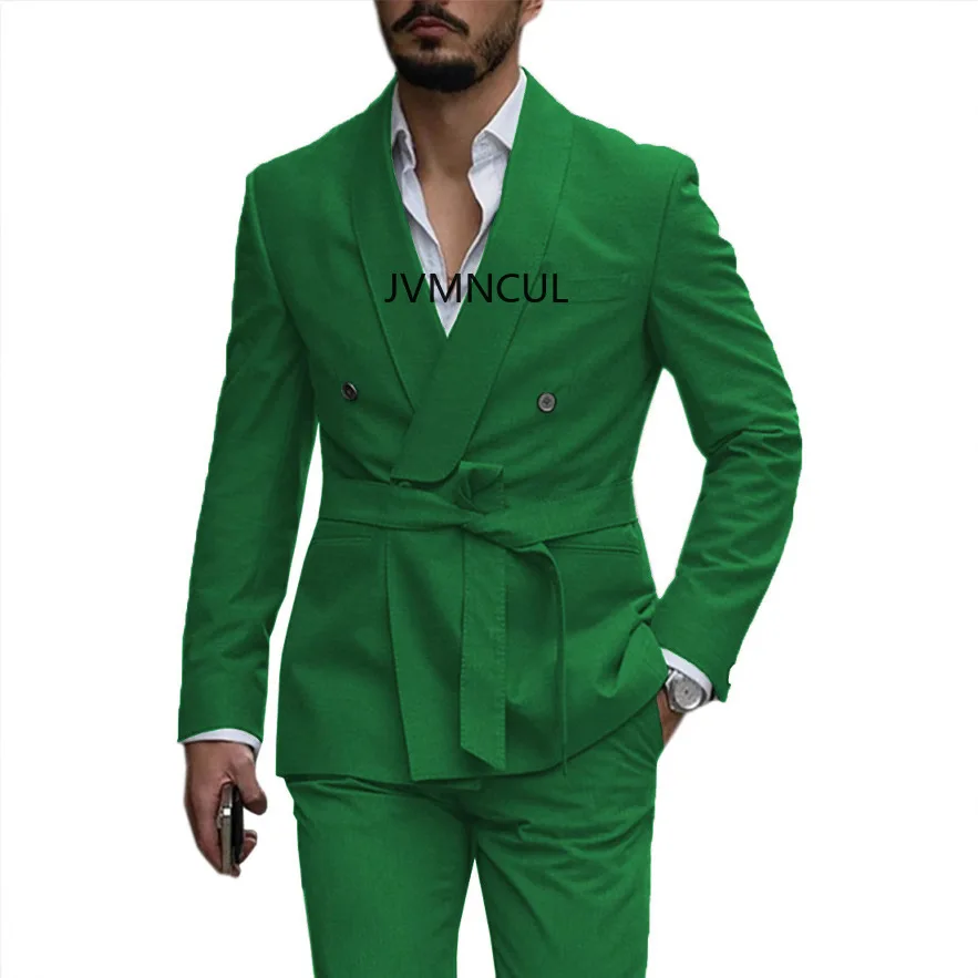 2025 AliExpress Cross-Border Men's Double-Breasted Two-Piece Belted Suit Set, European Size for Business & Daily Wear
2025 AliExpress Cross-Border Men's Double-Breasted Two-Piece Belted Suit Set, European Size for Business & Daily Wear
