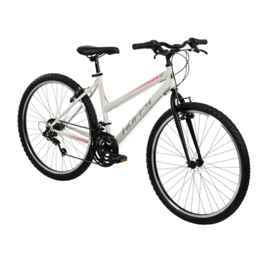 Mountain bike for all-terrain use hi-ten steel frame black durable with 15-speed twist shifter and linear-pull brakes
Mountain bike for all-terrain use hi-ten steel frame black durable with 15-speed twist shifter and linear-pull brakes