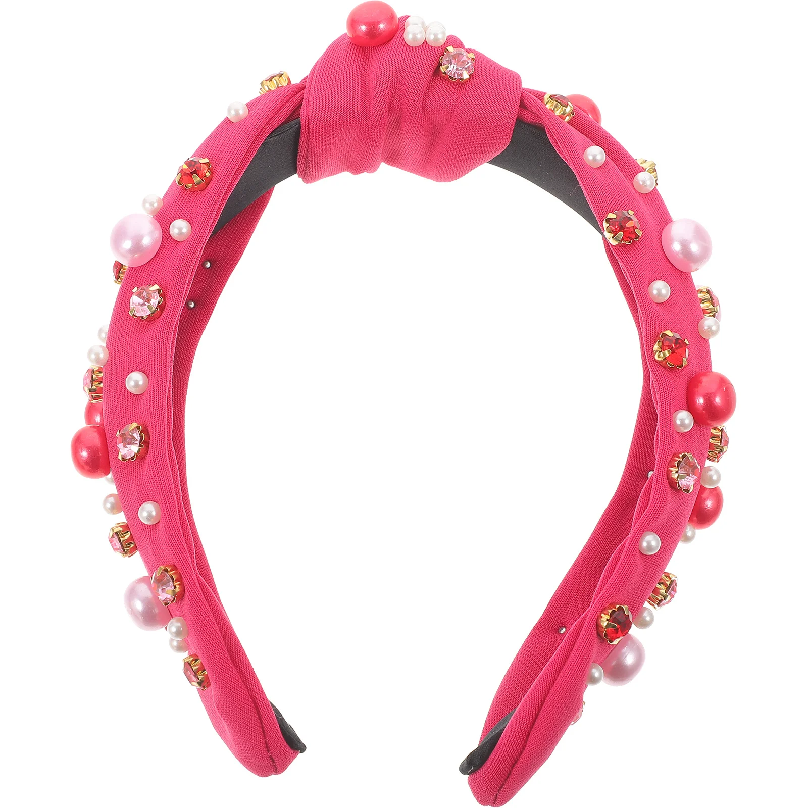 Pearl Rhinestone Wide Hair Band Knotted Elegant Decorative Headband for Women Dressy Hair Accessories Fashion Hairband
Pearl Rhinestone Wide Hair Band Knotted Elegant Decorative Headband for Women Dressy Hair Accessories Fashion Hairband