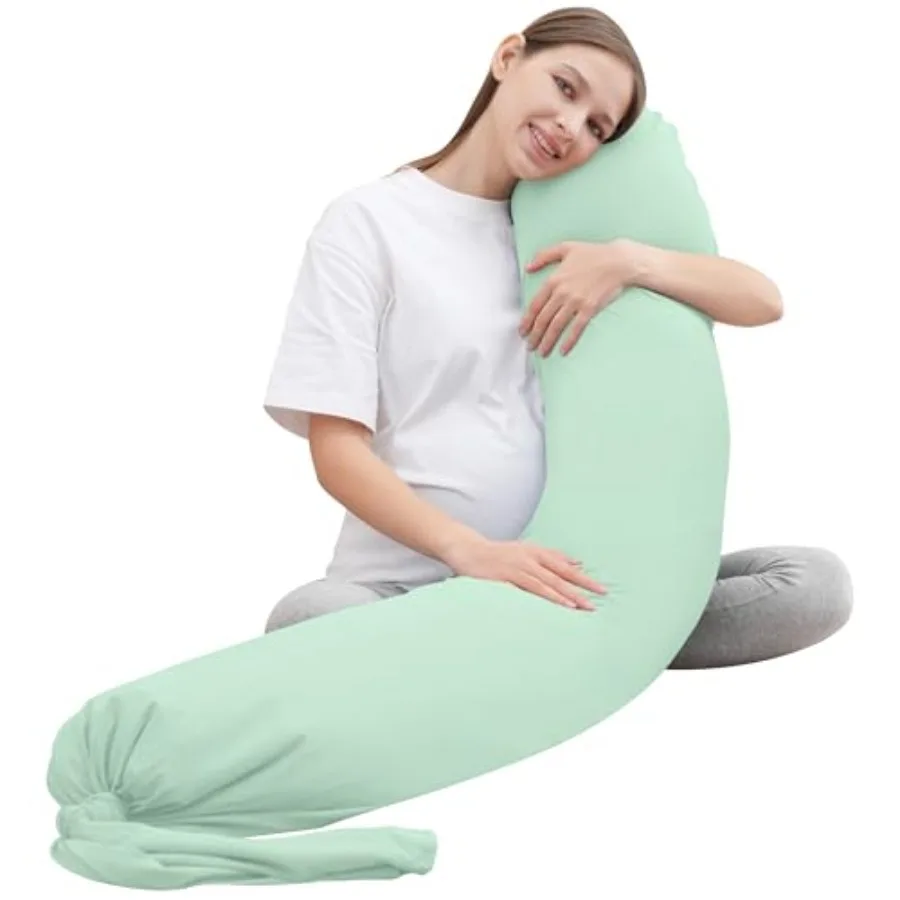 Pregnancy Pillow - Incredibly Smooth and Soft Cooling Cover I Shaped Full Body Maternity Pillow with Removable Cover - Support
Pregnancy Pillow - Incredibly Smooth and Soft Cooling Cover I Shaped Full Body Maternity Pillow with Removable Cover - Support