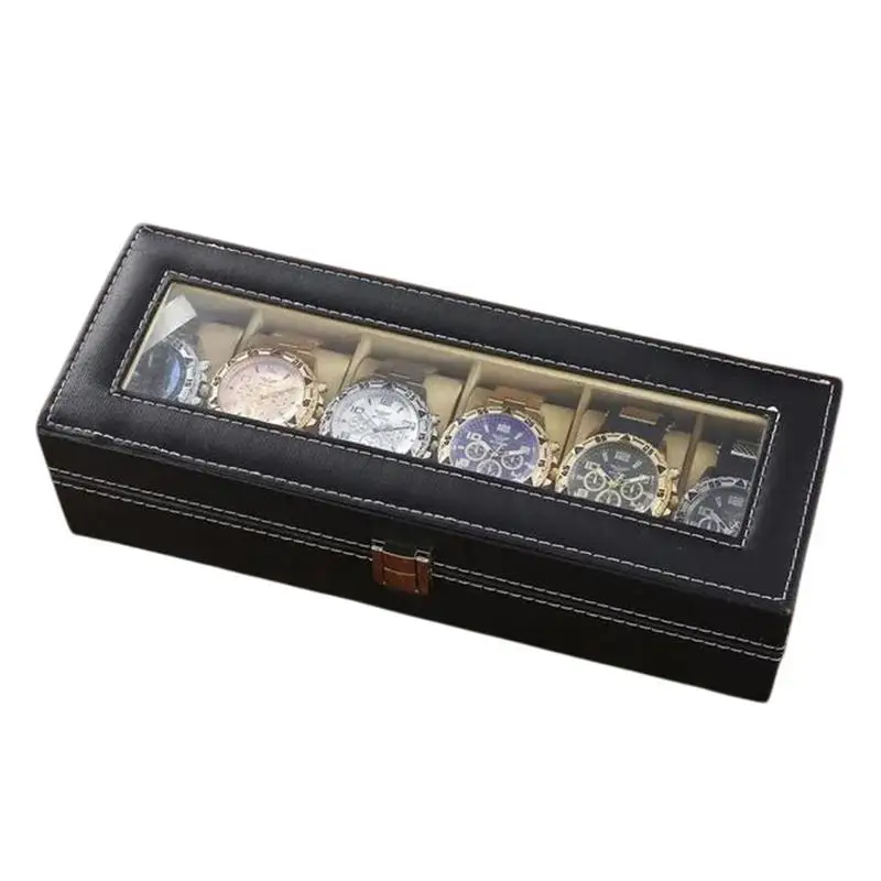 Чехол для часов, 6-слотовый чехол для часов из искусственной кожи, коробка для часов, органайзер, дорожный чехол на день отца, мягкая подкладка, съемные часы
Чехол для часов, 6-слотовый чехол для часов из искусственной кожи, коробка для часов, органайзер, дорожный чехол на день отца, мягкая подкладка, съемные часы