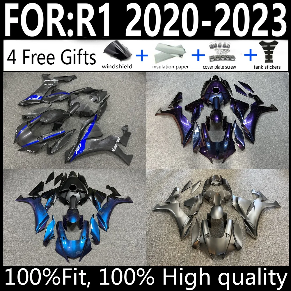 Yamaha YZF-R1 20 21 22 23 R1 2020-2023 Motorcycle Fairings Kit ABS Plastic Body Work Cowlings Set Full Body Newest
Yamaha YZF-R1 20 21 22 23 R1 2020-2023 Motorcycle Fairings Kit ABS Plastic Body Work Cowlings Set Full Body Newest