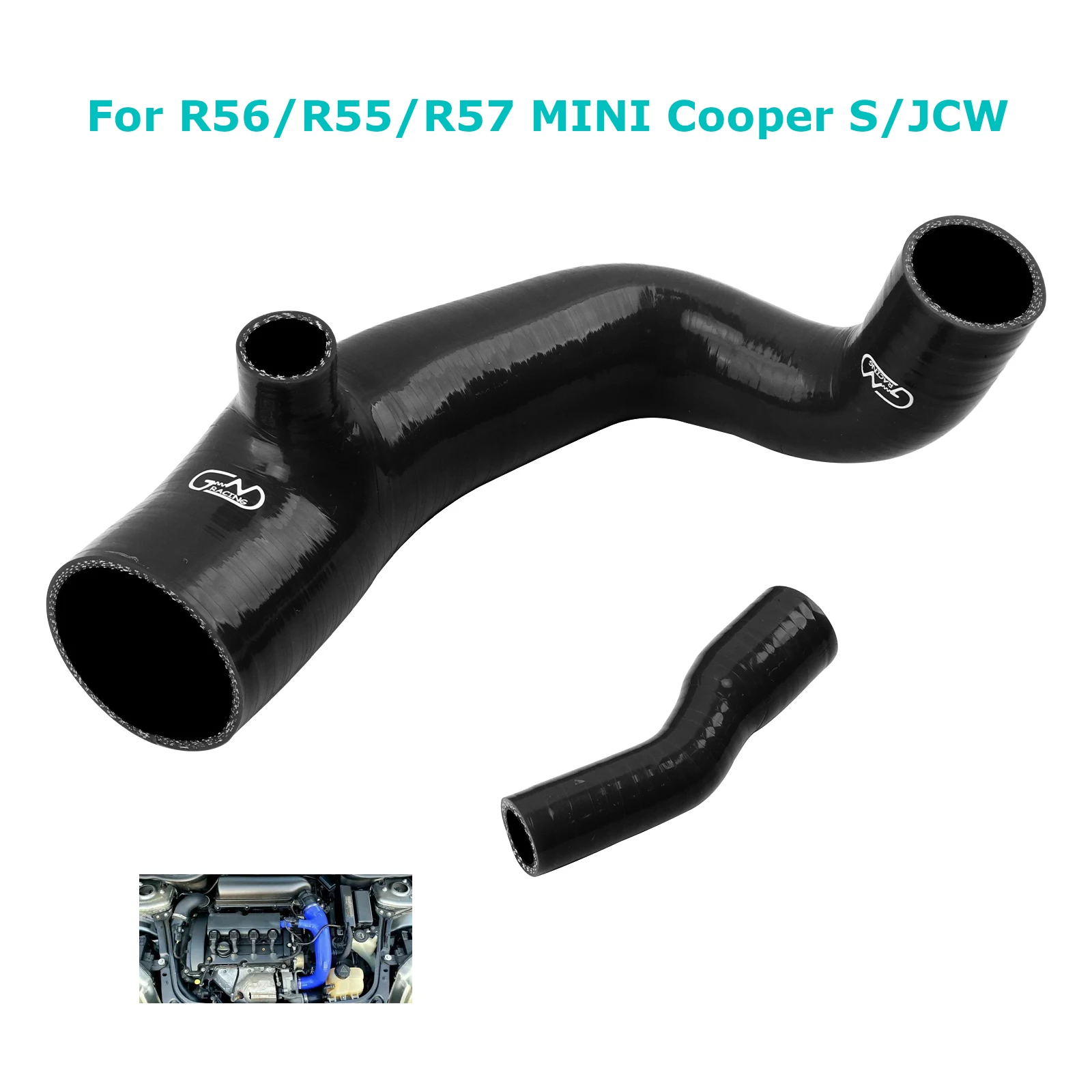 Для BMW R56/R55/R57 MINI Cooper S/JCW комплект силиконовых впускных шлангов, 4-слойная труба
Для BMW R56/R55/R57 MINI Cooper S/JCW комплект силиконовых впускных шлангов, 4-слойная труба