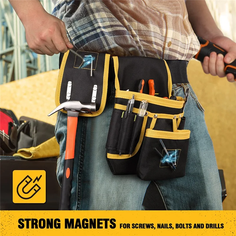 AA63 HOT Nail Suction Tool Pouch Tool Waist Pack Electrician Waist Pocket Multi-Tool Waist Pack Oxford Cloth Fabric Tool
AA63 HOT Nail Suction Tool Pouch Tool Waist Pack Electrician Waist Pocket Multi-Tool Waist Pack Oxford Cloth Fabric Tool
