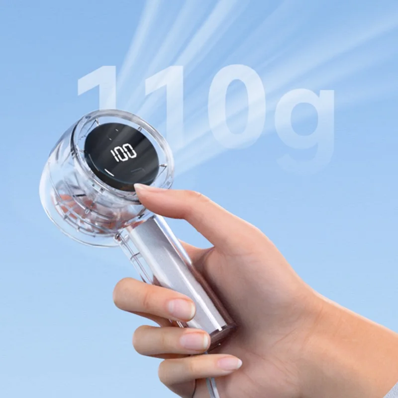 Handheld Fan USB Rechargeable 100 Speed Transparent Mini Fan Summer Cooling Fans Portable Hand Small Fan Air Cooler
Handheld Fan USB Rechargeable 100 Speed Transparent Mini Fan Summer Cooling Fans Portable Hand Small Fan Air Cooler