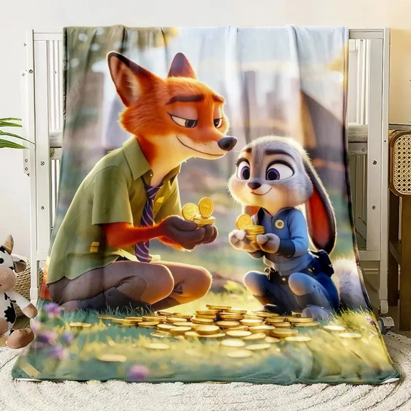 Disney Anime Zootopia 2 Creative Flannel Cozy Blanket Thickened Cover Soft Warm Family Sofa Bedroom Office Nap Blanket
Disney Anime Zootopia 2 Creative Flannel Cozy Blanket Thickened Cover Soft Warm Family Sofa Bedroom Office Nap Blanket