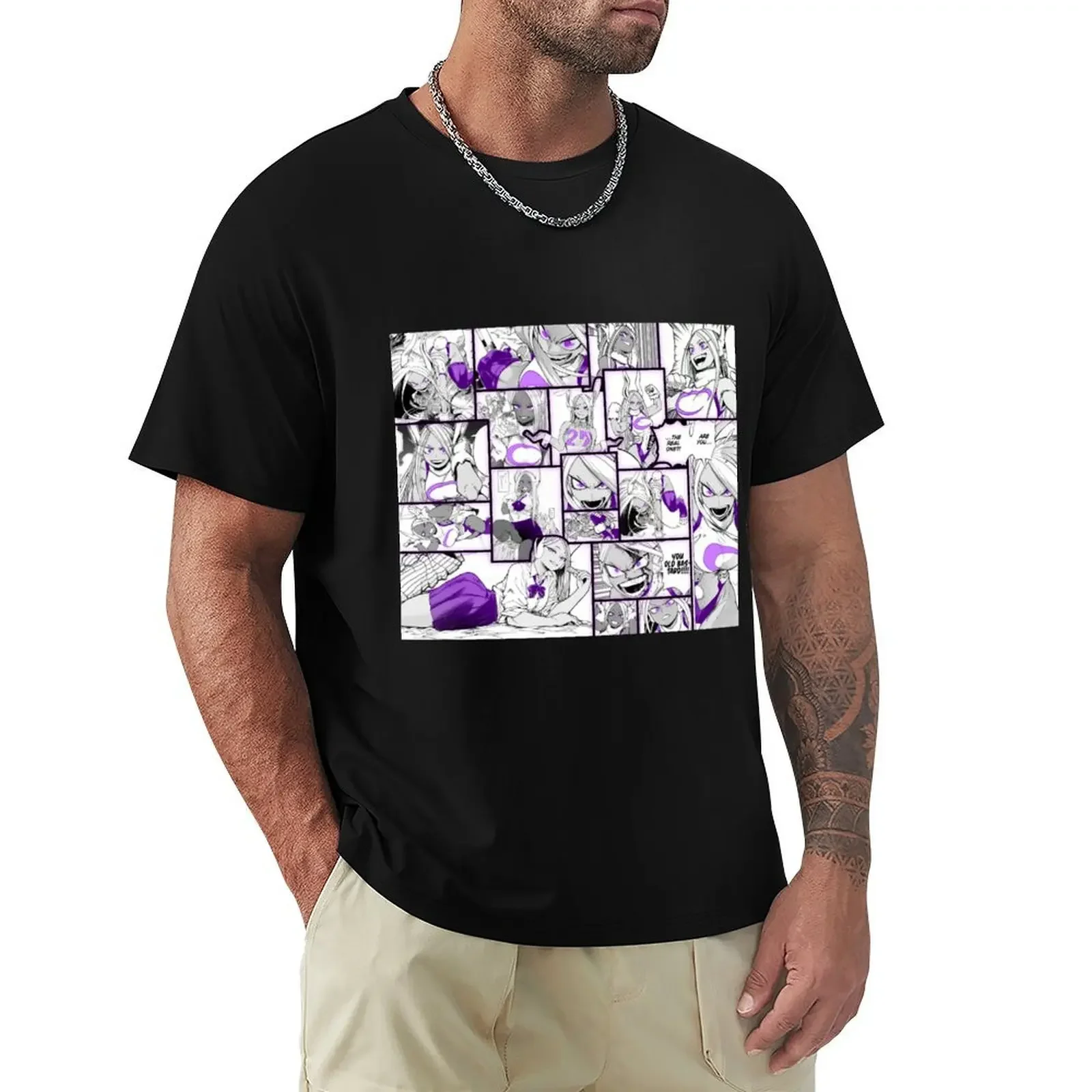 Miruko bnha manga panel T-Shirt boys animal print sweat quick-drying tee shirts for men
Miruko bnha manga panel T-Shirt boys animal print sweat quick-drying tee shirts for men