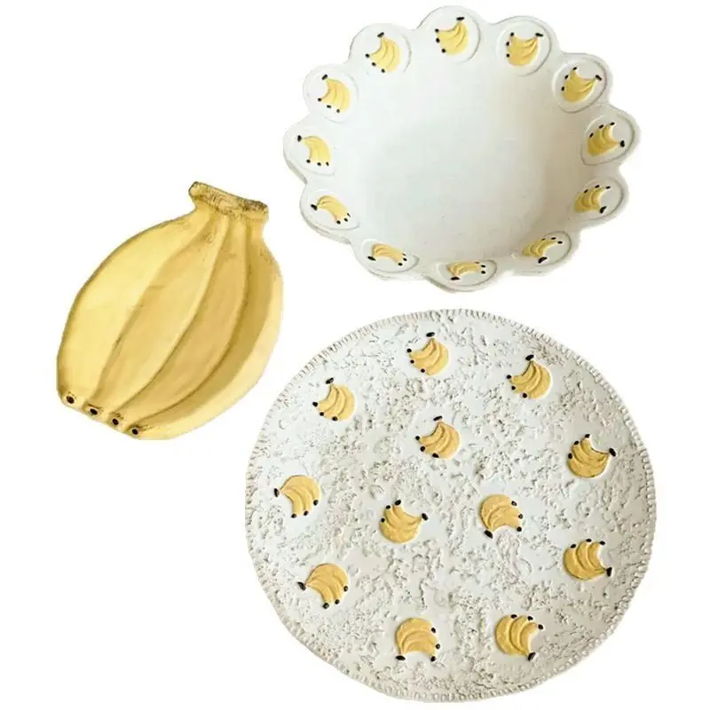 Japanese design style ceramic tableware, household rice bowl, soup bowl, salad plate, breakfast cup, coffee cup, ceramic banana
Japanese design style ceramic tableware, household rice bowl, soup bowl, salad plate, breakfast cup, coffee cup, ceramic banana