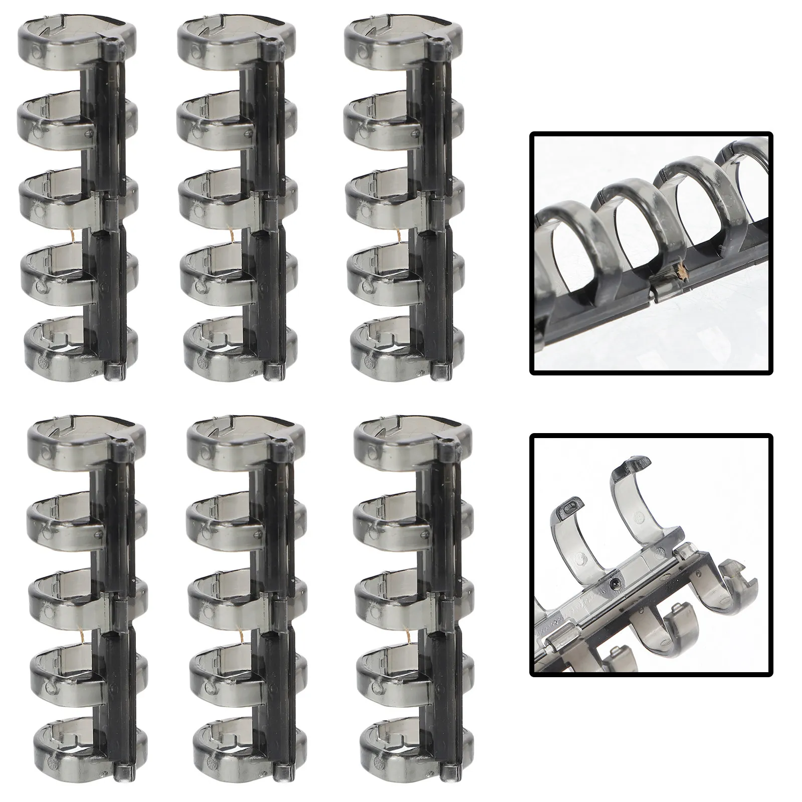 10Pcs Detachable Plastic Binder Rings Loose Leaf Binder Circles Convenient Notebook Organizer Household File Accessory Book
10Pcs Detachable Plastic Binder Rings Loose Leaf Binder Circles Convenient Notebook Organizer Household File Accessory Book