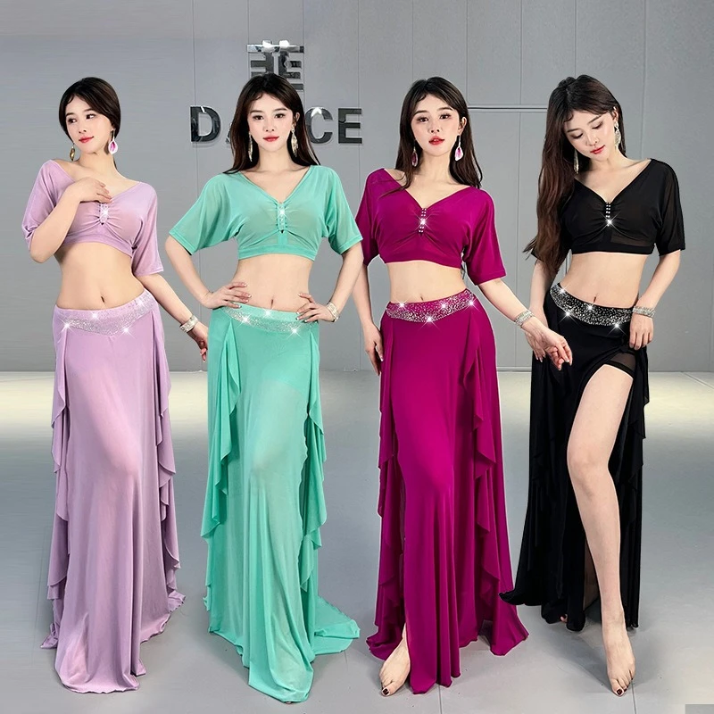 customized women's adult belly dance costume performance suit mesh practice suit set exotic dancewear butterfly wings skirts
customized women's adult belly dance costume performance suit mesh practice suit set exotic dancewear butterfly wings skirts