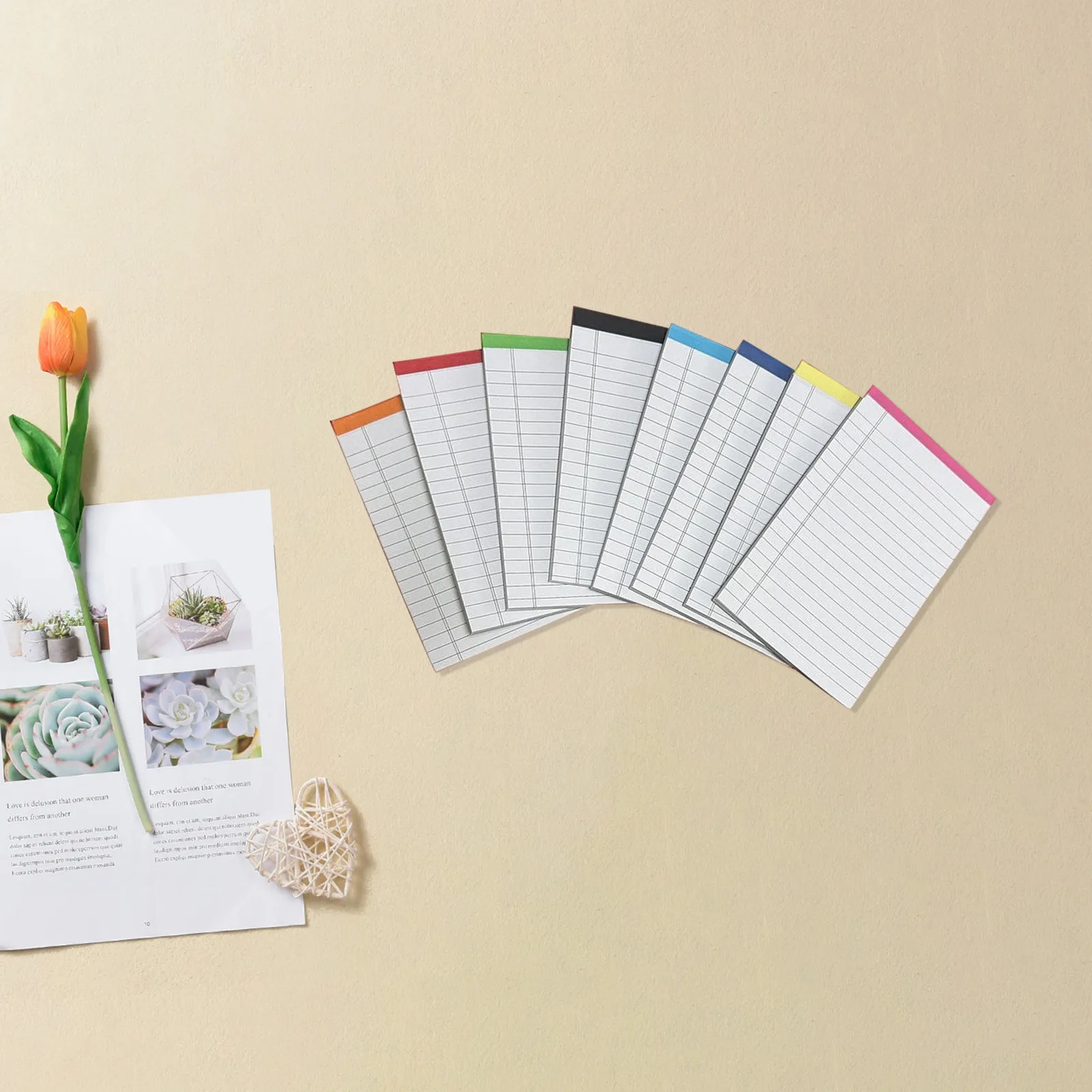 8Pcs Legal Ruled Notepads Tearable Notebook Small A6 Memo Pads Thick Paper Pocket Note Taking Pad Portable Office School Daily
8Pcs Legal Ruled Notepads Tearable Notebook Small A6 Memo Pads Thick Paper Pocket Note Taking Pad Portable Office School Daily