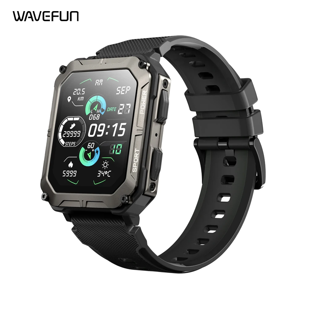 Смарт-часы Wavefun для мужчин, 1,83 дюйма, фитнес-трекер, умные часы для тренировок, 2025, ультра водонепроницаемые, уличный Bluetooth-вызов
Смарт-часы Wavefun для мужчин, 1,83 дюйма, фитнес-трекер, умные часы для тренировок, 2025, ультра водонепроницаемые, уличный Bluetooth-вызов