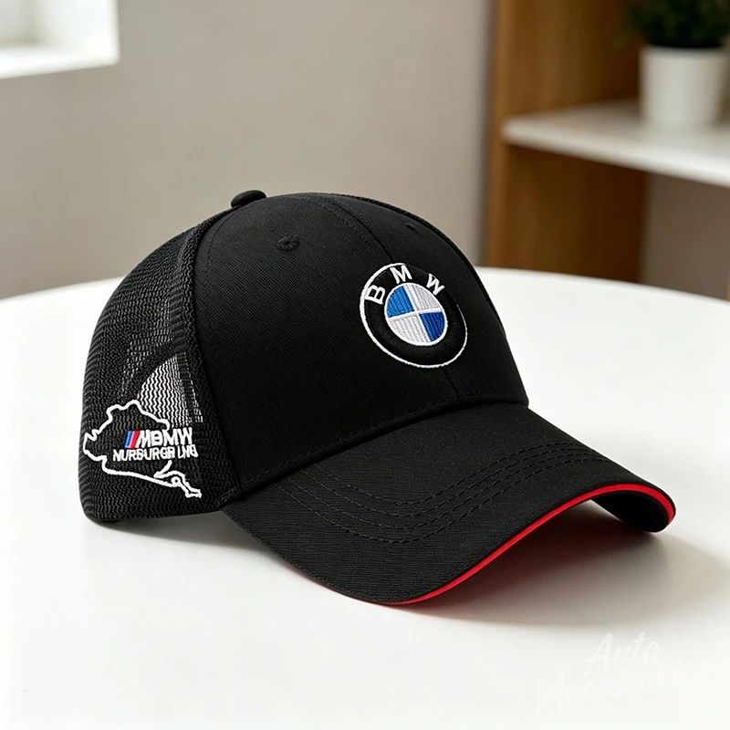 Embroidered Mesh Baseball Cap Summer Breathable Outdoor Riding Sunscreen Sun Hat For BMW 1 3 5 7 Series X3 X5 M3 M4 E34 Keychain
Embroidered Mesh Baseball Cap Summer Breathable Outdoor Riding Sunscreen Sun Hat For BMW 1 3 5 7 Series X3 X5 M3 M4 E34 Keychain