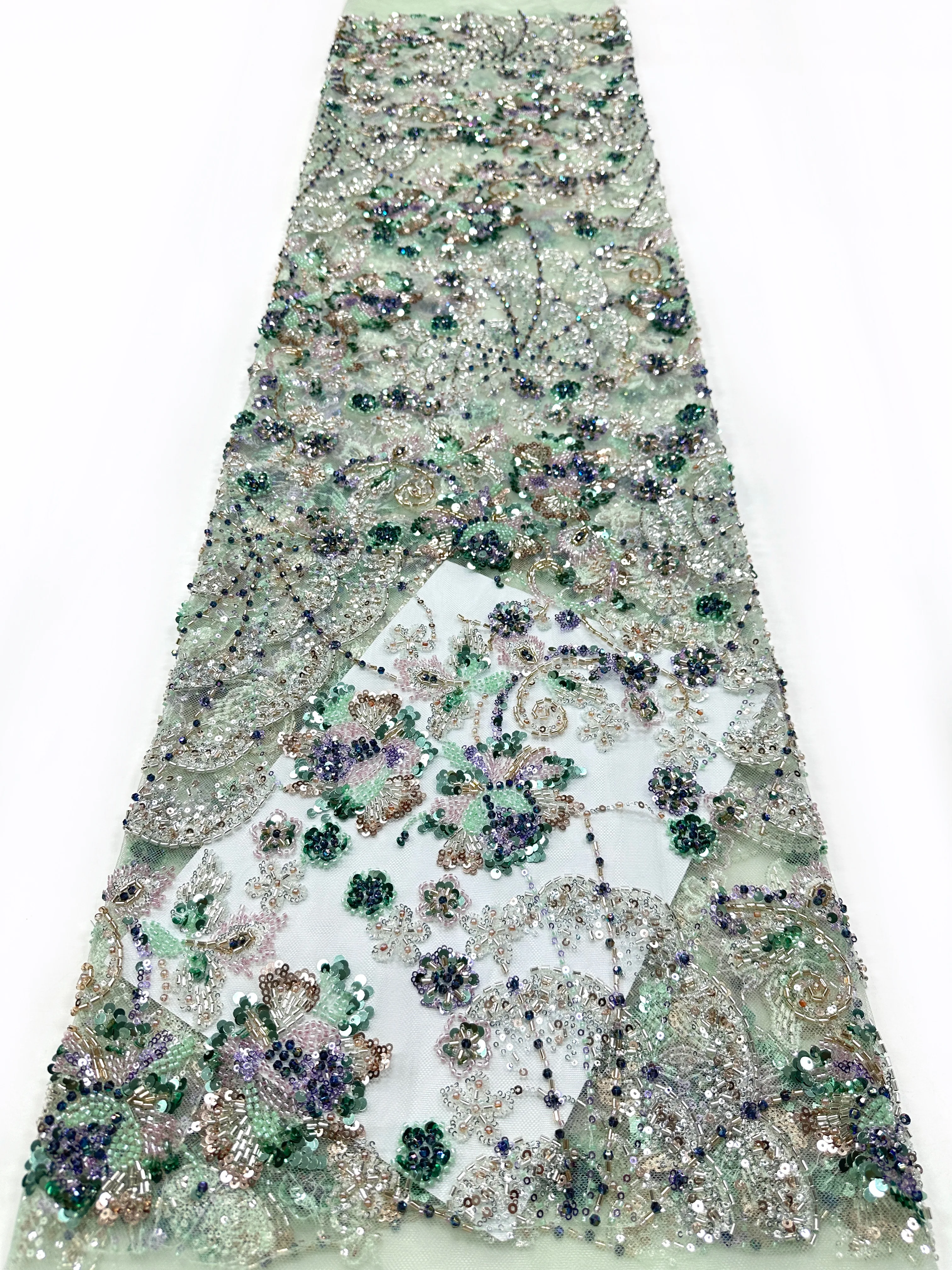 High Quality Fashion French Mesh Embroidery Sequins African Lace Luxury Nigerian Beads Tulle Lace Fabric For Wedding Dress Party
High Quality Fashion French Mesh Embroidery Sequins African Lace Luxury Nigerian Beads Tulle Lace Fabric For Wedding Dress Party