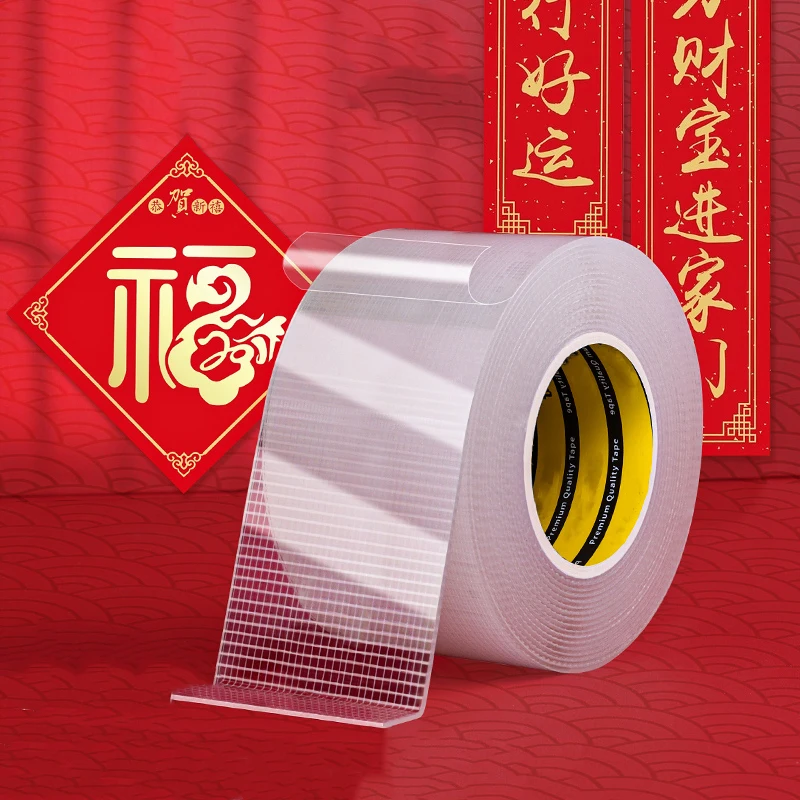1-8 Roll Grid Nano Double-Sided Adhesive High Viscosity Transparent Strong Fixing Adhesive Waterproof Double-Sided Adhesive
1-8 Roll Grid Nano Double-Sided Adhesive High Viscosity Transparent Strong Fixing Adhesive Waterproof Double-Sided Adhesive