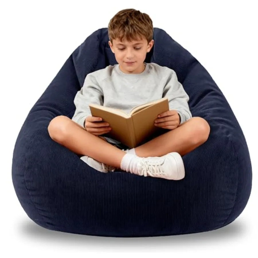 Bean Bag Chairs for Chair Round Sofa Memory Foam Filling Reading Gaming Sofa for Living Room Bedroom
Bean Bag Chairs for Chair Round Sofa Memory Foam Filling Reading Gaming Sofa for Living Room Bedroom
