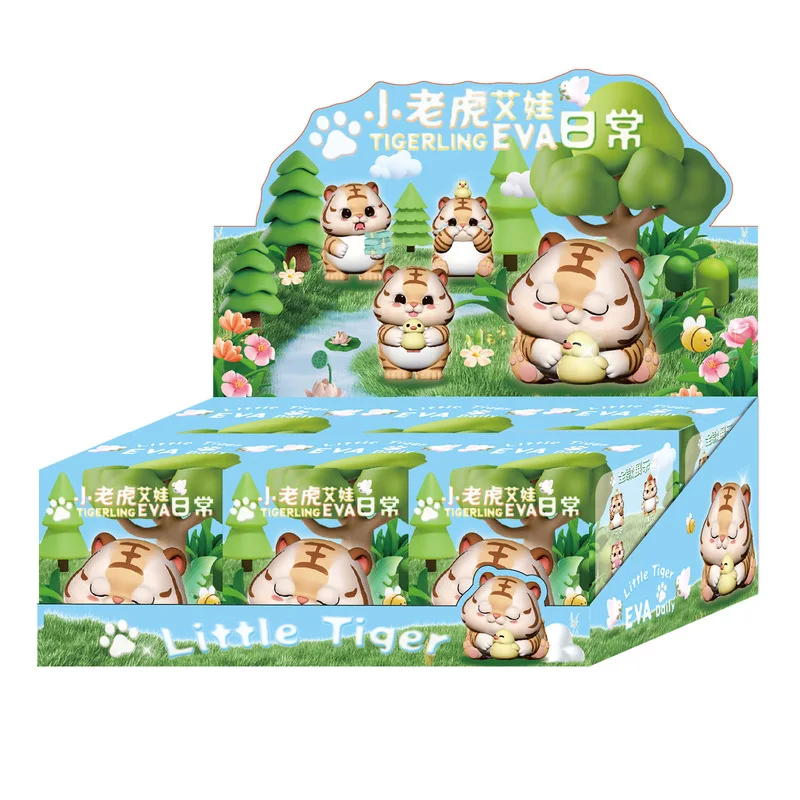 Cartoon Cute Little Tiger Eva Daily Blind Box Trendy Play Doll Mysterious Surprise Box Desktop Decoration Kid'S Gift Wholesale
Cartoon Cute Little Tiger Eva Daily Blind Box Trendy Play Doll Mysterious Surprise Box Desktop Decoration Kid'S Gift Wholesale