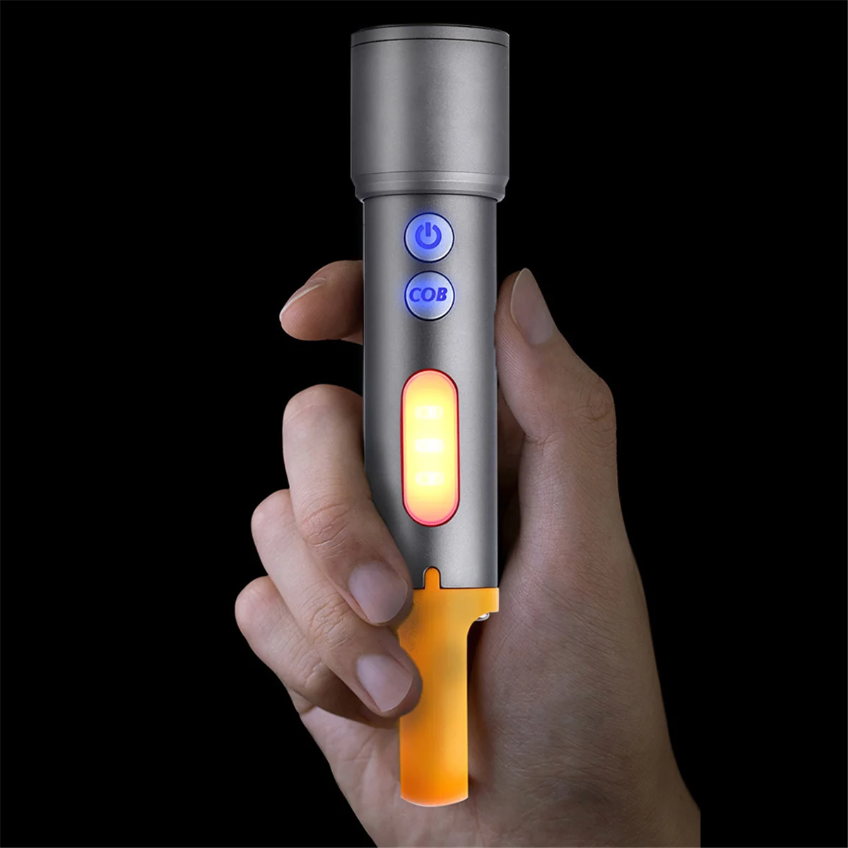 USB перезаряжаемый фонарик Масштабируемый светодиодный фонарик с боковым освещением COB Прожектор для улицы
USB перезаряжаемый фонарик Масштабируемый светодиодный фонарик с боковым освещением COB Прожектор для улицы