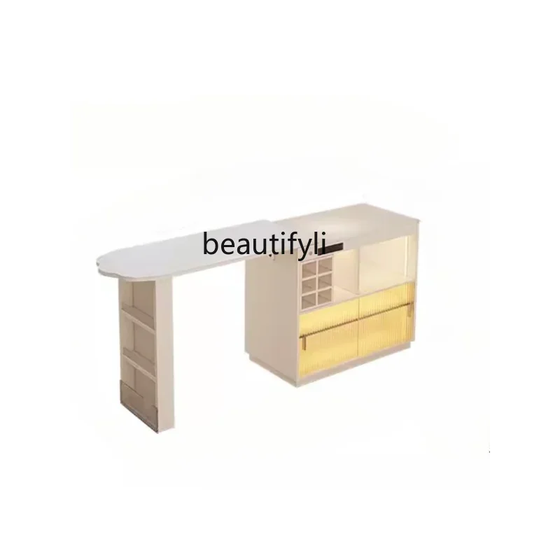 S Cream Style Light Luxury High Quality Sofa Back Bar Finished Table Partition Household Multi-Functional Storage Side Cabinet
S Cream Style Light Luxury High Quality Sofa Back Bar Finished Table Partition Household Multi-Functional Storage Side Cabinet
