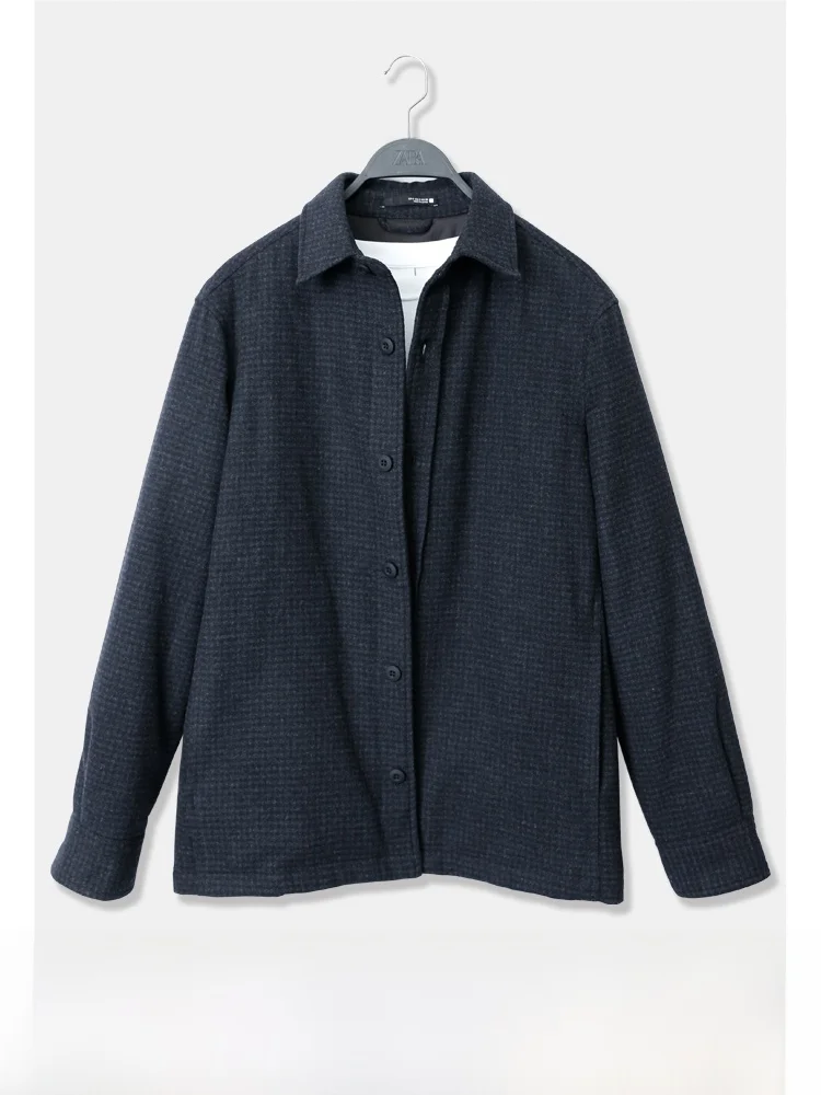 Новая осенне-зимняя мужская шерстяная куртка свободного кроя с длинными рукавами, на хлопковой подкладке, в рабочем стиле, утепленное молодежное модное пальто
Новая осенне-зимняя мужская шерстяная куртка свободного кроя с длинными рукавами, на хлопковой подкладке, в рабочем стиле, утепленное молодежное модное пальто