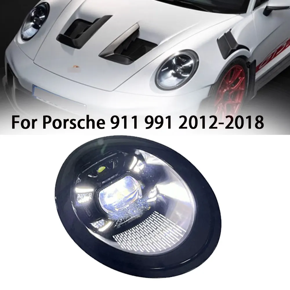 Head Lamp for Porsche 911 LED Headlight 2012-2018 Headlights 997 DRL Turn Signal High Beam Angel Eye Projector Lens
Head Lamp for Porsche 911 LED Headlight 2012-2018 Headlights 997 DRL Turn Signal High Beam Angel Eye Projector Lens