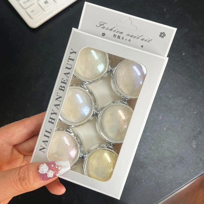 Set Aurora Mermaid Nail Powder Holographic Chameleon Chrome Nail Glitter Pearlescent Fine Pigment Dust DIY Nail Supplies
Set Aurora Mermaid Nail Powder Holographic Chameleon Chrome Nail Glitter Pearlescent Fine Pigment Dust DIY Nail Supplies