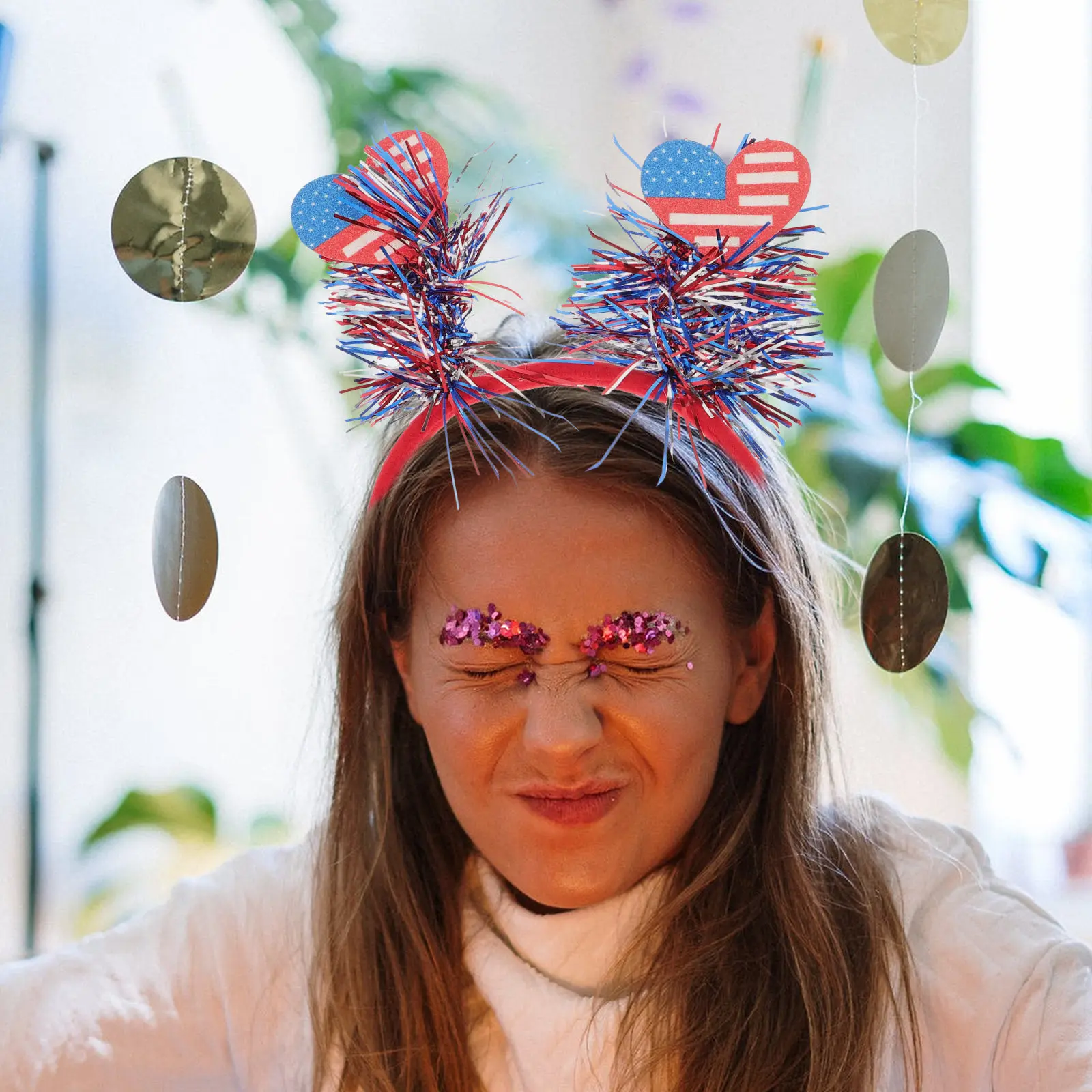 Набор из 5 повязок на голову с флагом США и сердечками, реквизит для фотосессий, украшения ко Дню независимости США, патриотические сувениры для вечеринок, оптовая продажа для праздничных мероприятий
Набор из 5 повязок на голову с флагом США и сердечками, реквизит для фотосессий, украшения ко Дню независимости США, патриотические сувениры для вечеринок, оптовая продажа для праздничных мероприятий