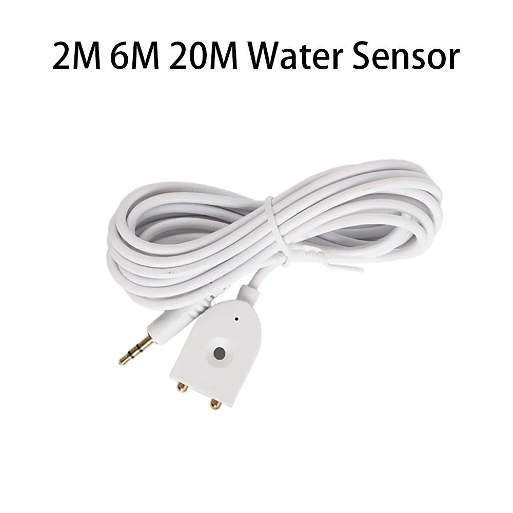 High Sensitive 2.5mm Jack Water Sensor 2m/6m/20m with 2 Gold Plating Copper Pin for WZ800 WZ808 WZ806 WZ807 Water Leak System
High Sensitive 2.5mm Jack Water Sensor 2m/6m/20m with 2 Gold Plating Copper Pin for WZ800 WZ808 WZ806 WZ807 Water Leak System