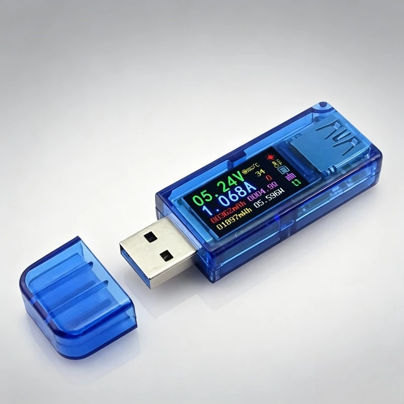 AT34 High Precision Digital USB Voltmeter Ammeter Battery Capacity Tester Charger Detector Power Meter Tool
AT34 High Precision Digital USB Voltmeter Ammeter Battery Capacity Tester Charger Detector Power Meter Tool