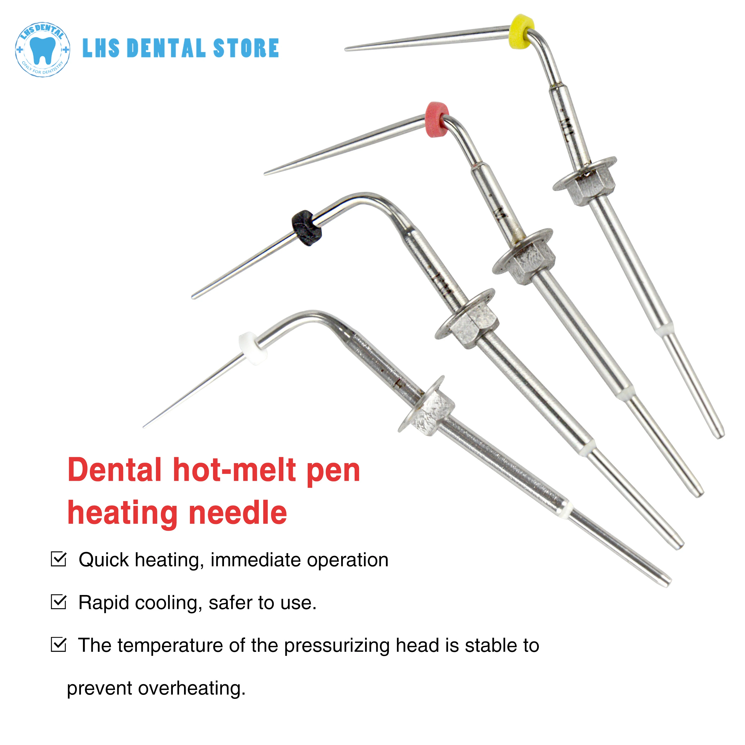 Dental heating needle quickly heats multiple models F FM M ML,hot melt pen Obturation Gutta Percha Pen Heated Tips
Dental heating needle quickly heats multiple models F FM M ML,hot melt pen Obturation Gutta Percha Pen Heated Tips