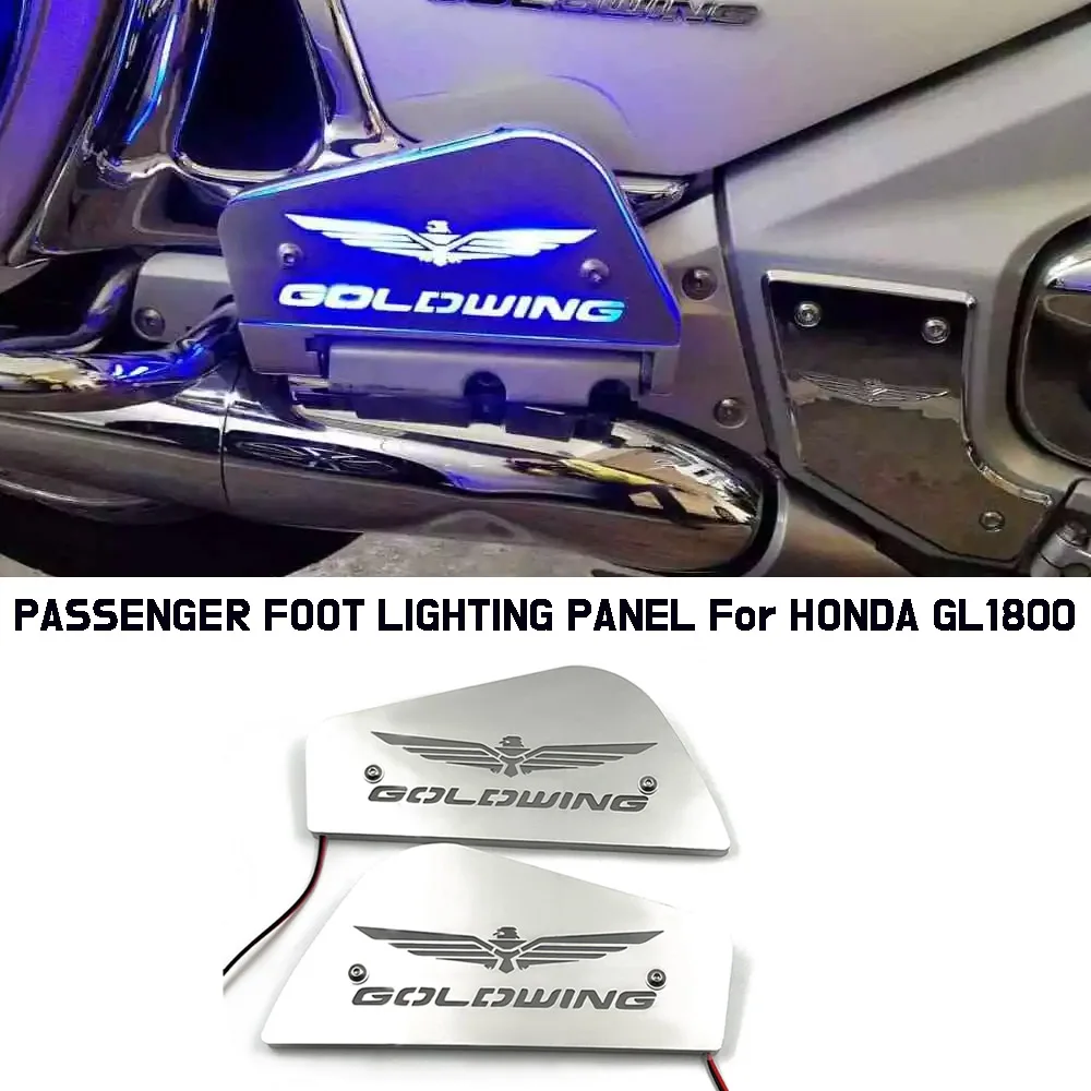 GL1800 Motorcycle Passenger Footrests LED Lighting Foot Pedal For Honda Goldwing 1800 GL 1800 2001-2017 Lighting Floorboard Cov
GL1800 Motorcycle Passenger Footrests LED Lighting Foot Pedal For Honda Goldwing 1800 GL 1800 2001-2017 Lighting Floorboard Cov