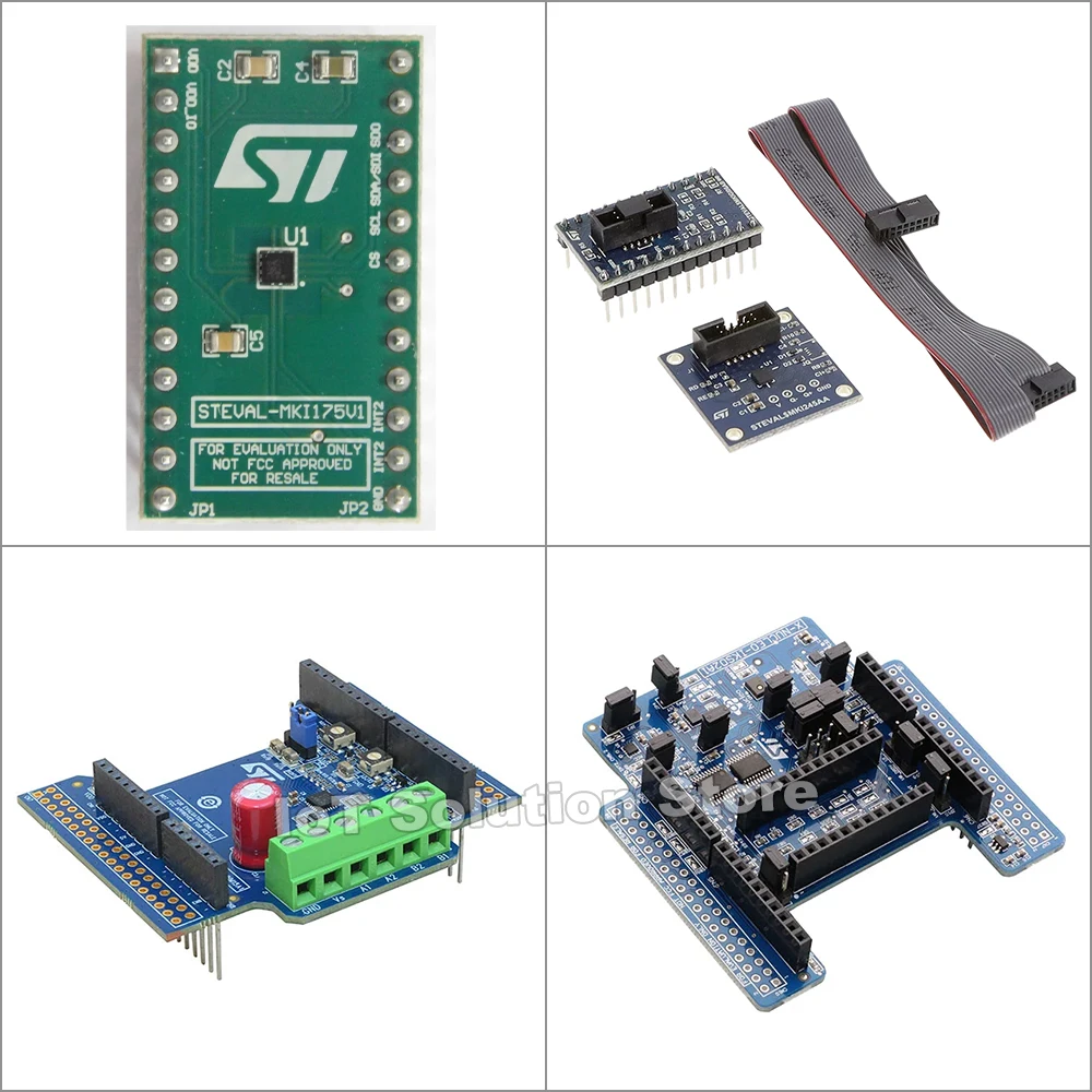 1Set/Lot STEVAL-MKI175V1 STEVAL-MKI245KA X-NUCLEO-IHM06A1 X-NUCLEO-IHM15A1 X-NUCLEO-IKS02A1 X-NUCLEO-OUT12A1 X-NUCLEO-OUT14A1
1Set/Lot STEVAL-MKI175V1 STEVAL-MKI245KA X-NUCLEO-IHM06A1 X-NUCLEO-IHM15A1 X-NUCLEO-IKS02A1 X-NUCLEO-OUT12A1 X-NUCLEO-OUT14A1
