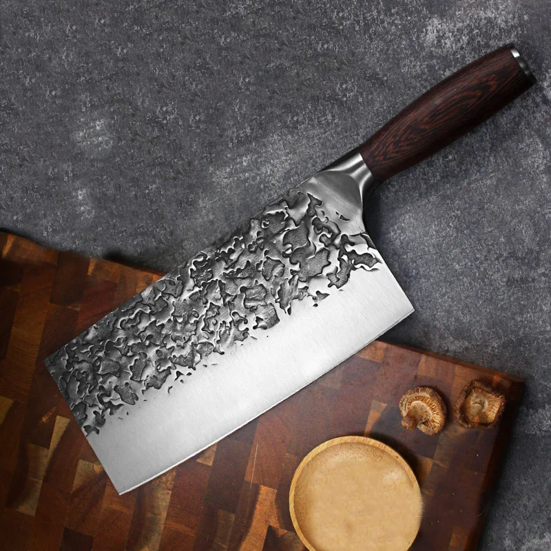 Традиционный кухонный нож шеф-повара из нержавеющей стали, профессиональный китайский резак для мяса, рыбы, нарезки овощей, мясника, ножи мясника
Традиционный кухонный нож шеф-повара из нержавеющей стали, профессиональный китайский резак для мяса, рыбы, нарезки овощей, мясника, ножи мясника
